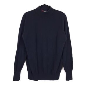 Shephe 100% cashmere soft mock neck knit sweater basic black neutral fall winter